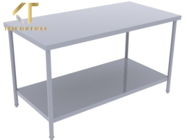 BÀN INOX 2 TẦNG