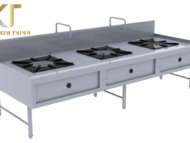 BẾP Á 3 HỌNG KIỀNG VUÔNG