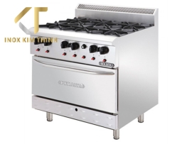 BẾP ÂU 6 HỌNG CÓ LÒ NƯỚNG