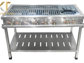 BẾP HÀN QUỐC 6 HỌNG NHỎ 1 HỌNG LỚN