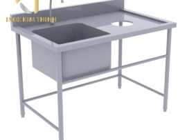 CHẬU RỬA CÓ LỖ XẢ RÁC