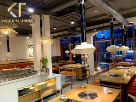 HỆ THỐNG HÚT KHÓI BBQ TẠI BÀN