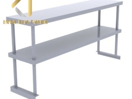 KỆ INOX 2 TẦNG TRÊN BÀN