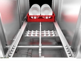 Máy rửa băng chuyền Dolphin