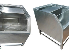 THÙNG ĐÁ INOX DÙNG CHO MÁY LÀM ĐÁ VIÊN