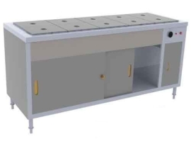 Tủ hâm nóng thức ăn 10 khay nhỏ