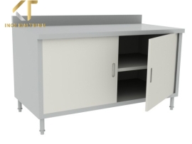 TỦ INOX CỬA MỞ 2 CÁNH