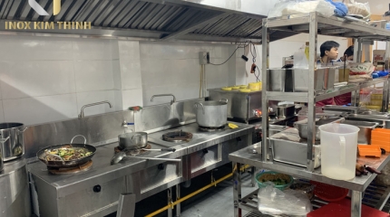 Bỏ túi ngay địa chỉ thi công bếp công nghiệp TPHCM uy tín