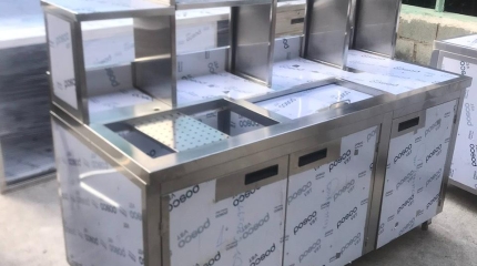 Tham khảo ngay địa chỉ chuyên cung cấp quầy ba inox đáng tin cậy top 1