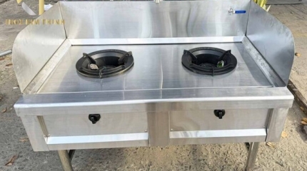 Kinh nghiệm lựa chọn bếp ga công nghiệp đôi chất lượng