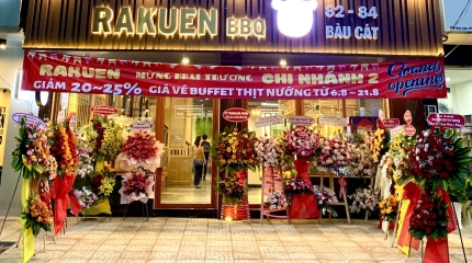 TƯ VẤN THIẾT KẾ VÀ CUNG CẤP THIẾT BỊ BẾP NHÀ HÀNG RAKUEN BBQ