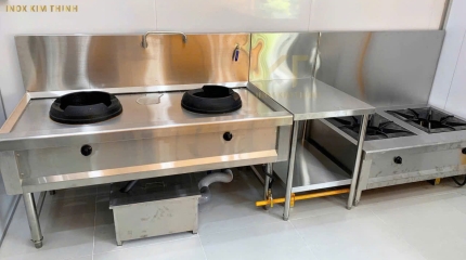 Bếp Ga Công Nghiệp Đôi Cần Thơ - Giải Pháp Bếp Chuyên Nghiệp