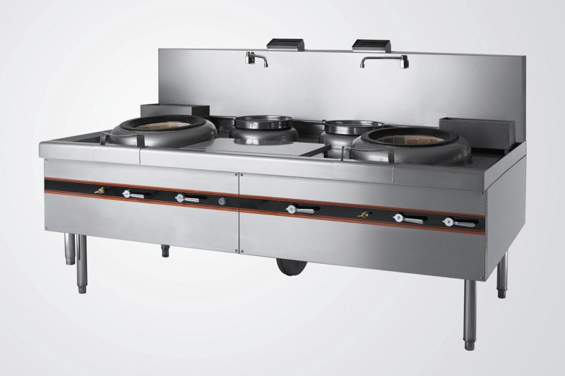 Bếp công nghiệp 2 họng Cần Thơ