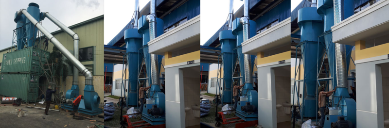 Quạt hút mùi bếp công nghiệp Phan Thiết