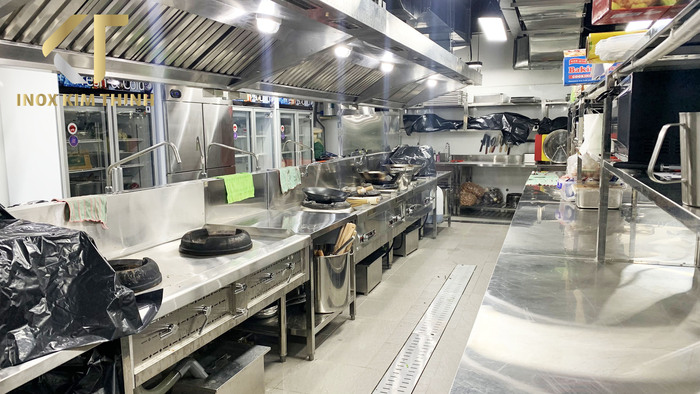 Phân loại khu vực bếp ăn công nghiệp