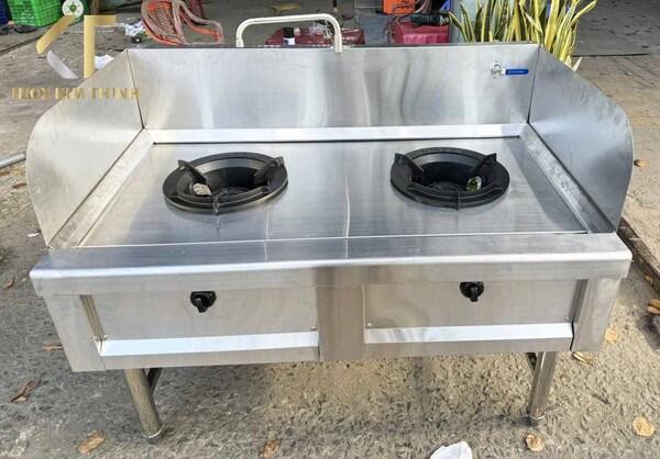 Kinh nghiệm lựa chọn bếp ga công nghiệp đôi chất lượng