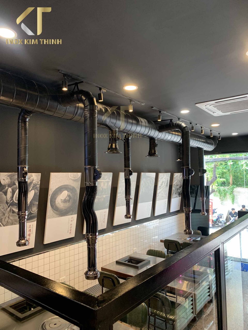 Thi công lắp đặt chụp hút khói tại bàn Bến Tre chất lượng tốt