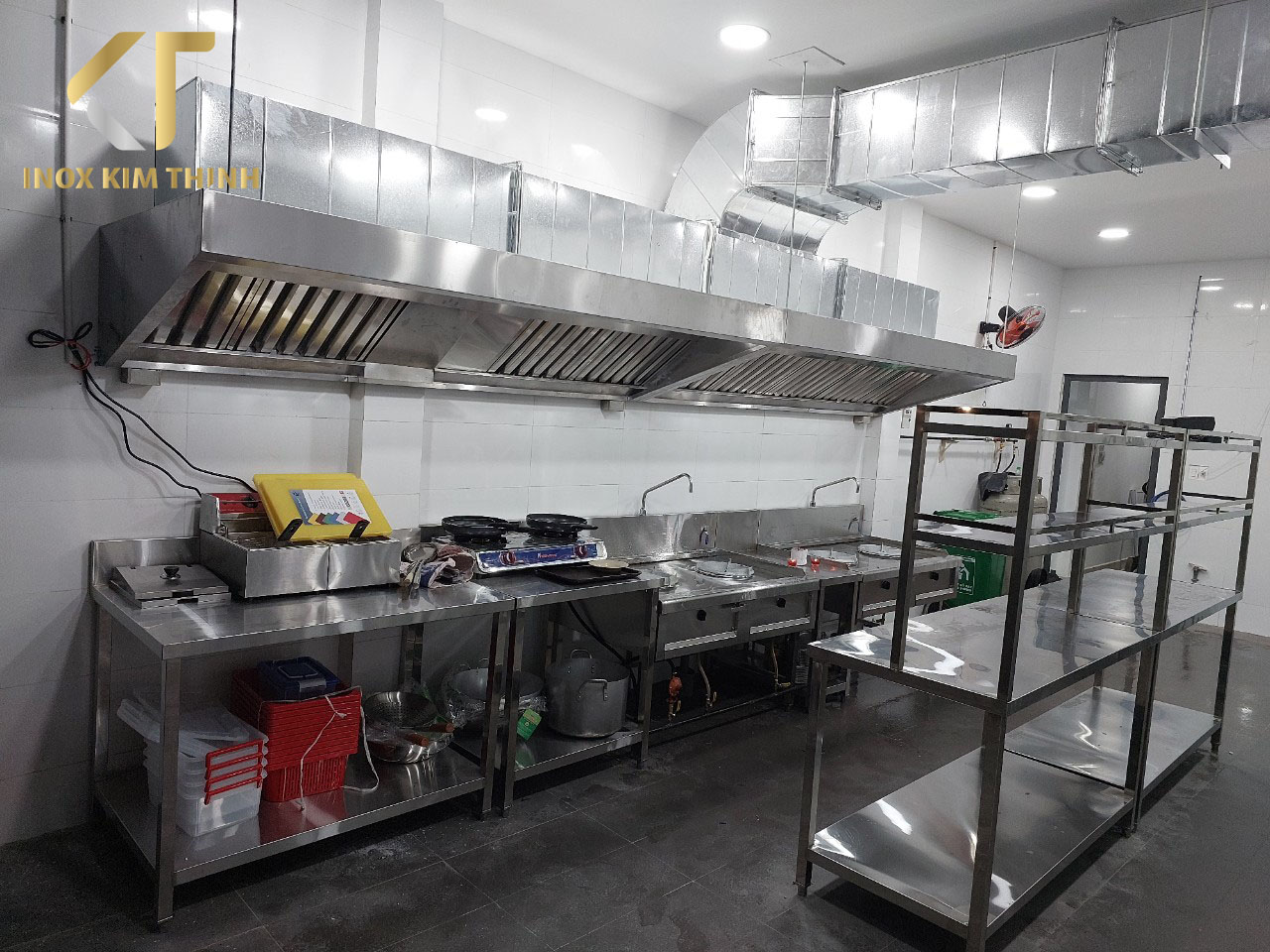 TƯ VẤN THIẾT KẾ – SẢN XUẤT THI CÔNG LẮP ĐẶT THIẾT BỊ BẾP INOX CHO NHÀ HÀNG NO.96