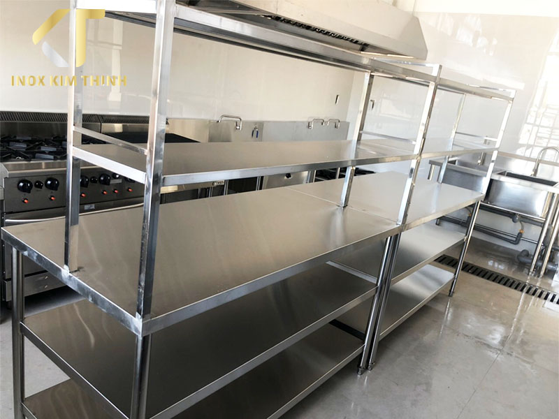 kệ phẳng 2 tầng trên bàn